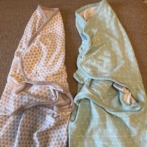 2 Swaddle Me sleep sack